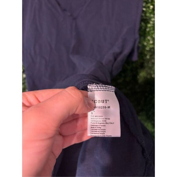 Scout Men’s Dark Blue 100% Cotton Shirt Sz Small - Picture 3 of 4